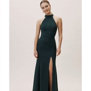 BHLDN Emerald Green Dress
